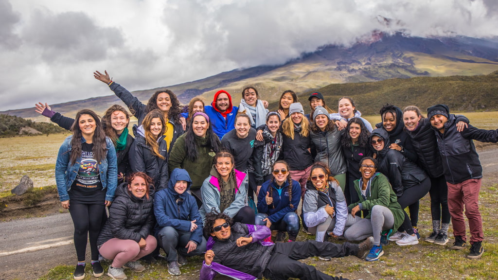 Students in Ecuador