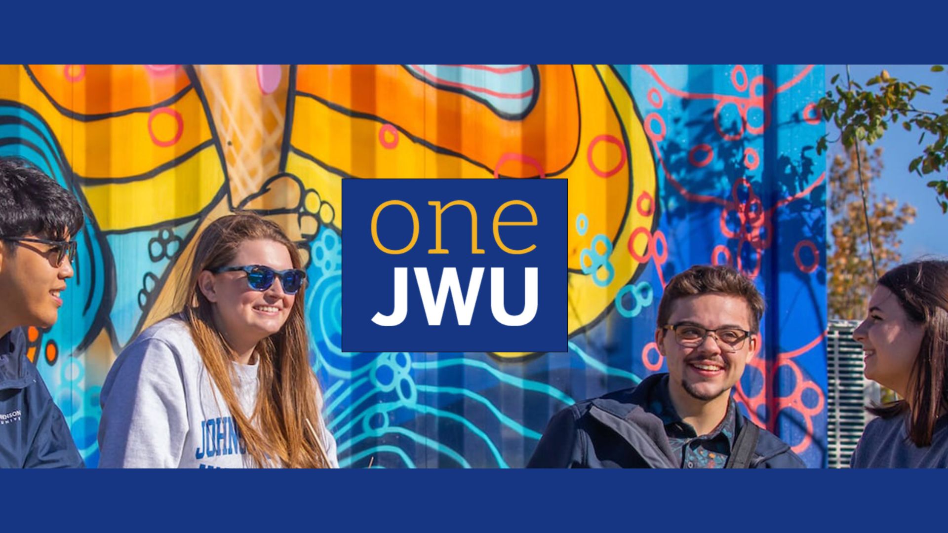 decorative photo of the onejwu banner